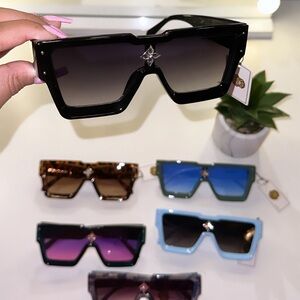 Black Luxury Cyclone Sunglasses